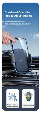 Uchwyt na kokpit lub do szyby US-ZJ063 Czarny