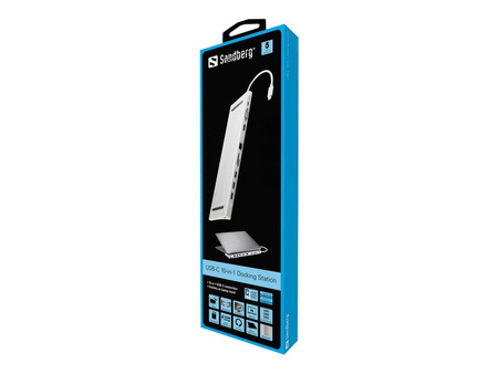 SANDBERG USB-C 10-in-1 Docking Station