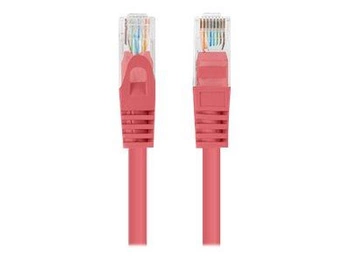PATCHCORD KAT.6 UTP 0.25M CZERWONY FLUKE PASSED LANBERG 10-PACK
