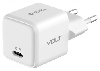 Ładowarka sieciowa USB C 20W 3A Power Delivery 3.0 QC 3.0 Biała
