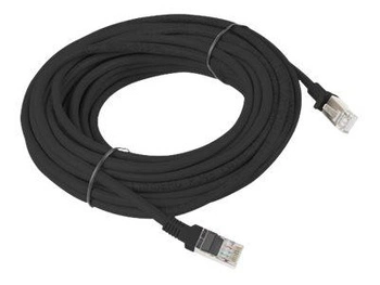 LANBERG PCU6-10CC-1000-BK Lanberg Patchcord RJ45 kat. 6 UTP 10m czarny