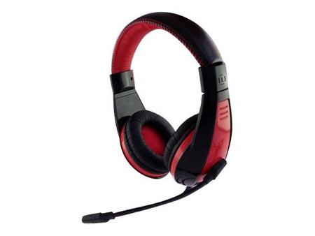 MEDIATECH MT3574 NEMESIS USB - Słuchawki stereo z mikrofonem dla graczy, złącze USB,