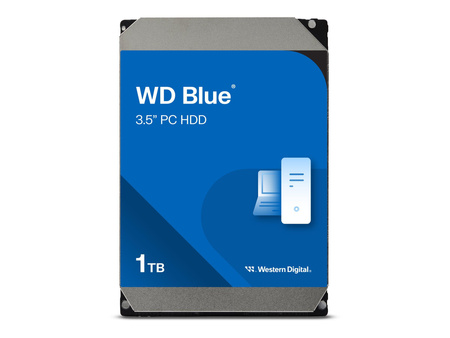 WDC WD10EZEX Dysk twardy WD Blue, 3.5, 1TB, SATA/600, 7200RPM, 64MB cache