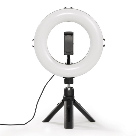 Lampa pierścieniowa z mini statywem smart 