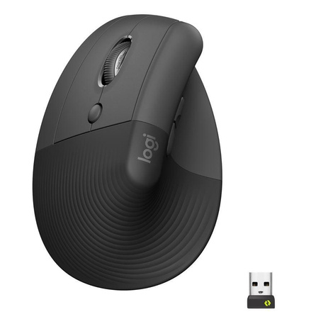 LIFT LEFT VERTICAL ERGO MOUSE -/GRAPHITE / BLACK - EMEA