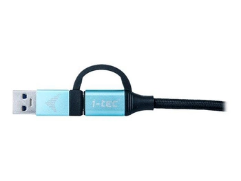 ITEC C31USBCACBL i-tec Kabel USB-C do USB-C z adapterem USB 3.0 dł. 1m Video 4K Power Delivery