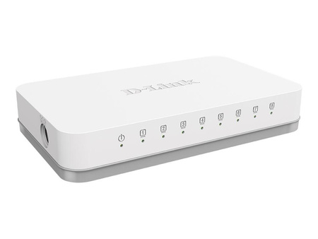 DLINK GO-SW-8G/E D-Link 8-Port GIGABIT EASY DESKTOP SWITCH