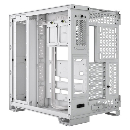 6500X Tempered Glass Mid-Tower, White