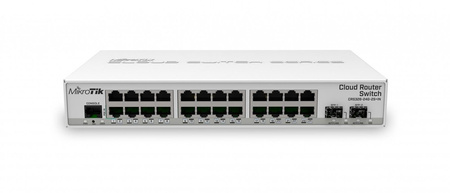 Przełącznik 24xGbE 2xSFP+  CRS326-24G-2S+IN 