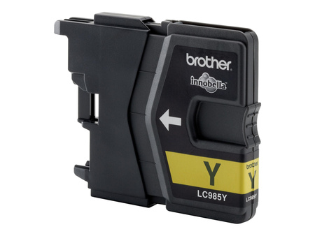 BROTHER LC985Y Tusz Brother LC985Y yellow 260str DCPJ125 / J315w / J515w / J220 / J265w