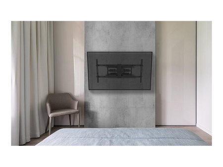 NEOMOUNTS WL40-550BL18 Wallmount Full motion 3 pivots 43-75inch Max 45kg VESA max 800x400 Distance to wall 5.5-71cm Black