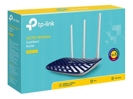 TPLINK Archer C20 TP-Link Archer C20 Wireless Dual Band Router