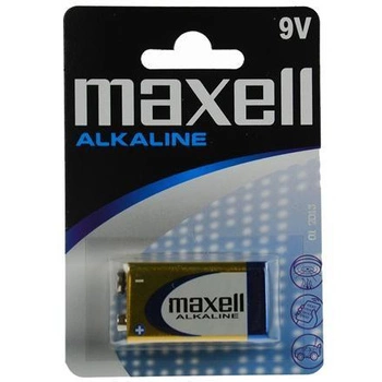 MAXELL Bateria alkaliczna 9V, 6LR61, 1 szt.