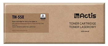 Actis TH-55X Toner (zamiennik HP 55X CE255X, Canon CRG-724H; Standard; 12500 stron; czarny)