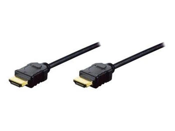 ASM AK-330114-050-S ASSMANN Kabel HDMI 1.4 HighSpeed z Ethernetem Typ HDMI A/HDMI A M/M czarny 5m