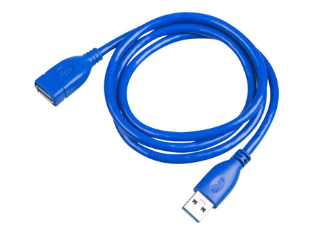 AKYGA Kabel USB AK-USB-28 przedłużacz USB A m / USB A f ver. 3.0 1.0m