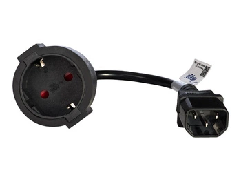 AKYGA Adapter zasilający AK-PC-10A IEC C14 CEE 7/4 250V/50Hz 15cm