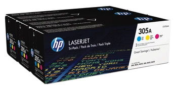 TONER CARTRIDGE 305A C/Y/M/TRIPLE PACK