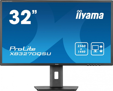 Monitor 32 cale XB3270QSU-B1 IPS,WQHD,HDMI,DP,100Hz,250cd,3ms,2x2W,  3xUSB(3.2),FlickerFree,VESA,HAS(150mm) 