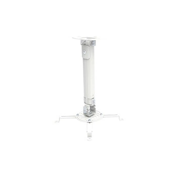 TECHLY Uniwersalny uchwyt sufitowy do projektora 38-58 cm 13.5 kg srebrny