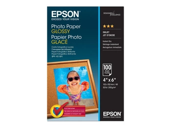 EPSON C13S042548 Papier Epson photo Glossy 200g 10x15cm 100 sheets