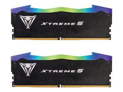 PATRIOT MEMORY DDR5 Viper RGB XTREME 5 48GB 2x24GB 7600MT/s CL36