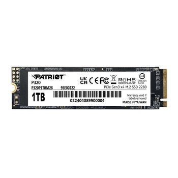 SSD Patriot Viper P320 M.2 PCI-Ex4 NVMe 512GB 3GB/s