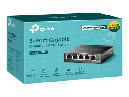 TPLINK TL-SG105E TP-Link TL-SG105E 5-Port Gigabit Easy Smart Switch Desktop