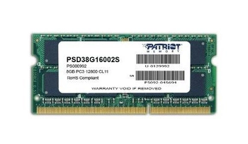 Pamięć Ultrabook DDR3 SODIMM 8GB 1600GHz