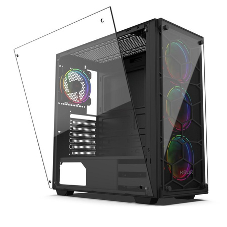 Obudowa KRUX Leda Black