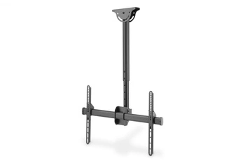 Uchwyt sufitowy TV 37-70 cali 50kg, z regulacją teleskopową 560-910mm Czarny