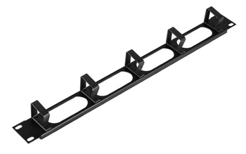 Organizator kablowy DIGITUS 19" 1U 40x/40  (RAL 9005)