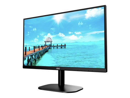 AOC 24B2XH 23.8inch IPS FHD 1920x1080 16:9 250cd/m2 1000:1 7ms HDMI1.4 and VGA inputs Lowblue Mode VESA Compatible
