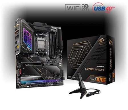 Płyta główna X870E TAICHI AM5 4DDR5 M.2 EATX 