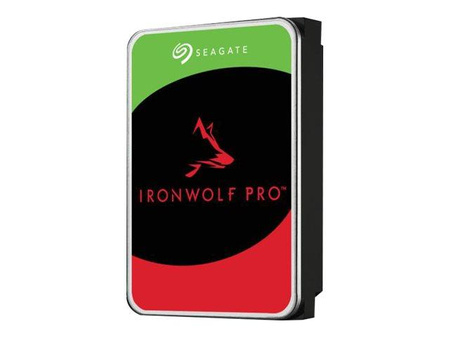 SEAGATE Ironwolf PRO Enterprise NAS HDD 8TB 7200rpm 6Gb/s SATA 256MB cache 8.9cm 3.5inch 24x7 for NAS RAID Rackmount Systeme BLK