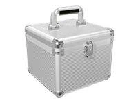 ICY BOX IB-AC628 Walizka aluminiowa na Dyski 2.5inch 3.5inch HDD Srebrna
