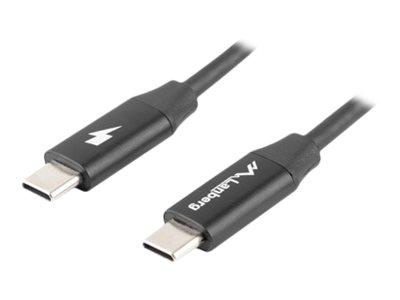 LANBERG USB-C M/M 2.0 cable 1m Quick Charge 4.0 black