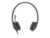 LOGITECH USB Headset H340 Headset on-ear wired