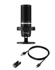HyperX DuoCast - USB Microphone (Black) - RGB Lighting (HMID1R-A-BK/G)