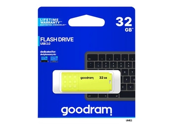 GOODRAM Pamięć USB UME2 32GB USB 2.0 Żółta