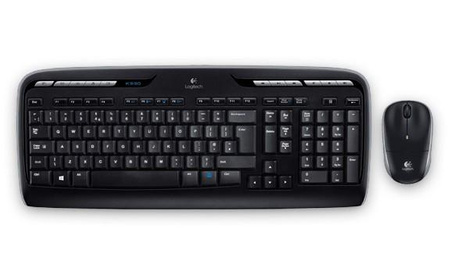 LOGITECH Wireless Combo MK330 Keyboard and mouse set wireless 2.4 GHz International black (US) - uszkodzone opakowanie (P)