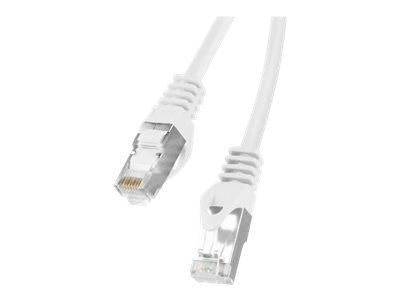 Patchcord Lanberg FTP kat.6 0,25m biały