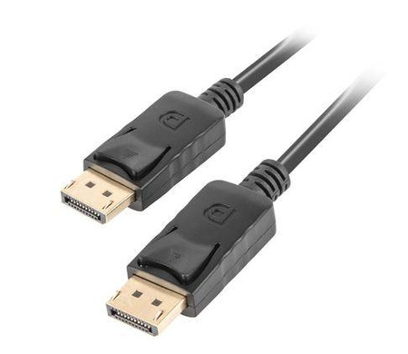 Kabel DisplayPort M/M 4K 1M czarny 