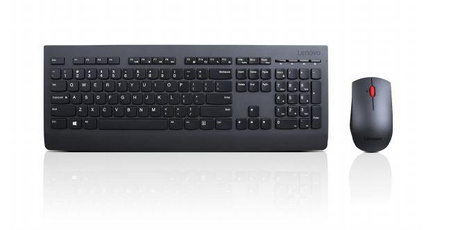Lenovo Accessories  Professional Wireless Keyboard and Mouse Combo  - US English with Euro symbol