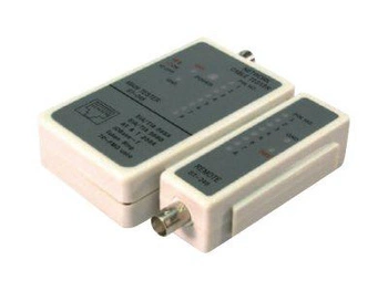 LOGILINK WZ0011 LOGILINK - Tester kabli do złącz RJ45 i BNC z jednostk zdalną