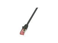 LOGILINK CQ2053S LOGILINK Patchcord Cat.6 S/FTP PIMF PrimeLine 2m, czarny