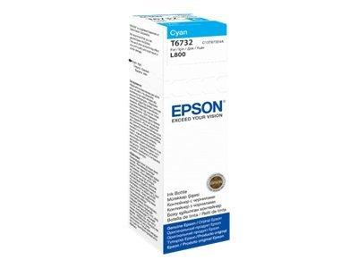 EPSON C13T67324A Tusz Epson T6732 cyan 70 ml L800