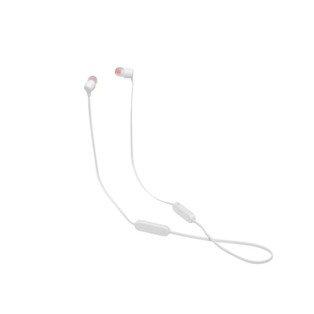 Słuchawki JBL Tune 125BT (białe, bezprzewodowe, douszne)