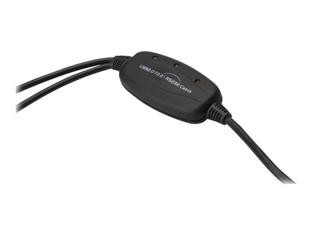 DIGITUS DA-70158 Digitus kabel-konwerter USB2.0/2 x RS232 (DB9M), 5 LGW