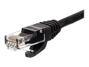 NETRACK BZPAT56K Netrack patchcord RJ45, osłonka zalewana, kat. 6 UTP, 5m czarny
